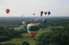 Утренний полет аэростатов