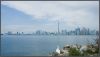 Вид на Торонто с острова