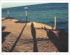 be shadow on sand
