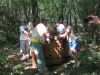 Вынос из леса корзины Бори Стефановича